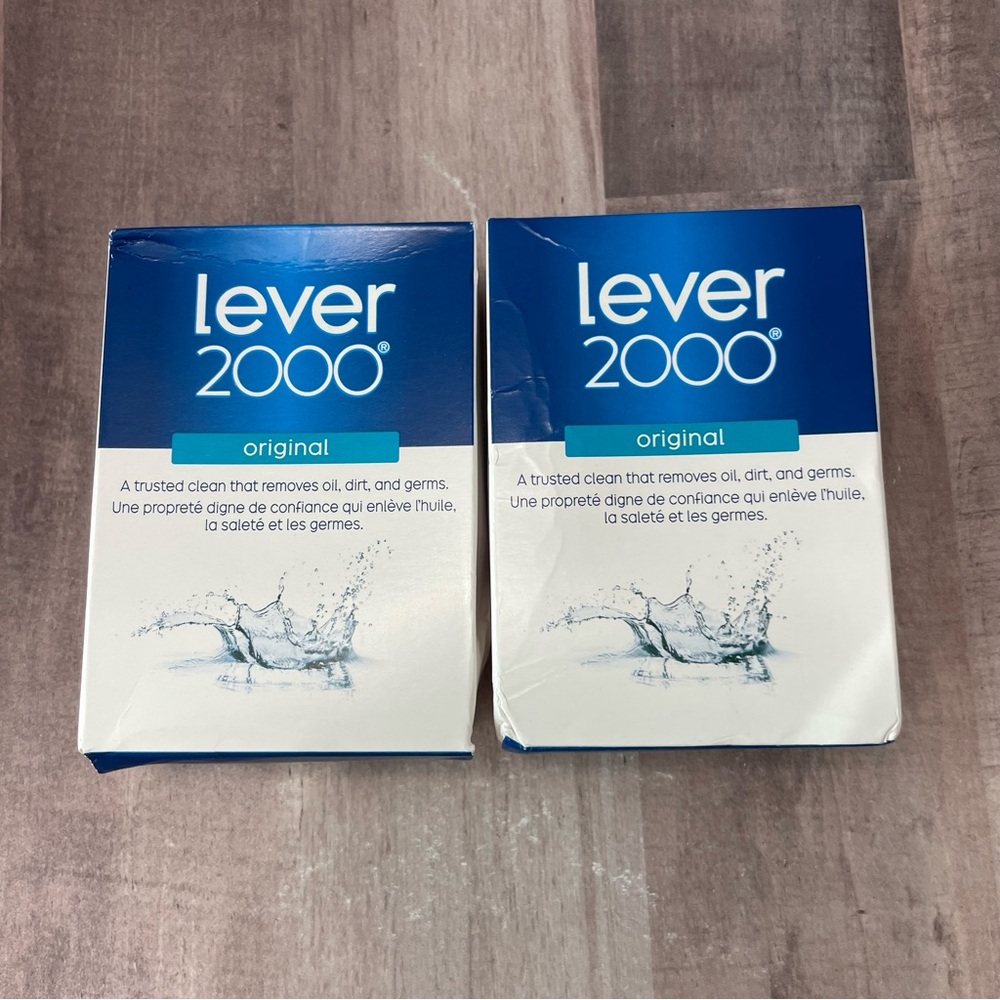 Lever 2000 Bar Soap, Original - 3.4 oz - 2 Bars in Box